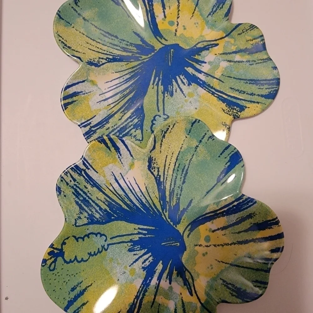 Melamine 3 pc Plate Set